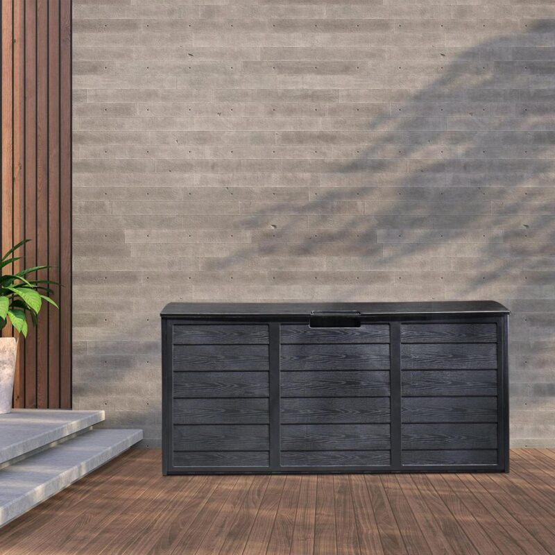GoDecor 75gal Storage Deck Box - Black - Image 3