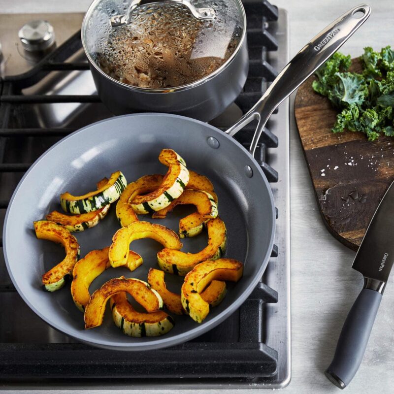 GreenPan Valencia Pro Ceramic Nonstick 11-Piece Cookware Set - Image 7