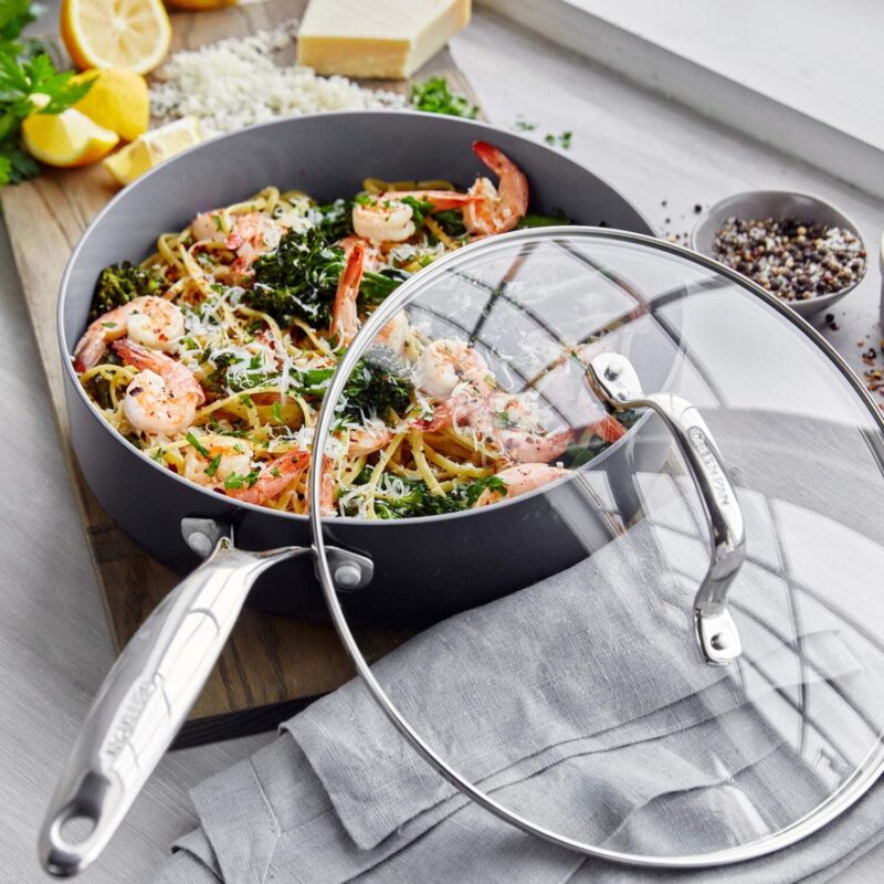 GreenPan Valencia Pro Ceramic Nonstick 11-Piece Cookware Set - Image 8