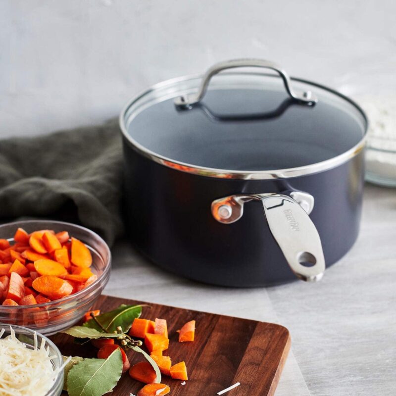 GreenPan Valencia Pro Ceramic Nonstick 11-Piece Cookware Set - Image 9