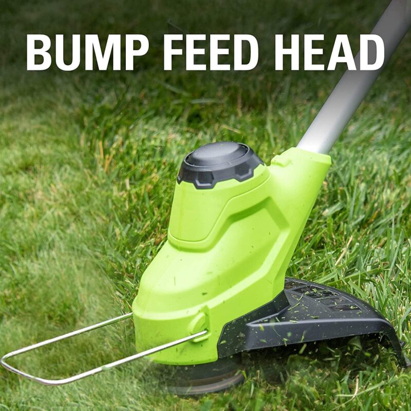 Greenworks 24V 12-inch TORQDRIVE String Trimmer with 2Ah USB Battery and Charger, 2104502AZ - Image 7