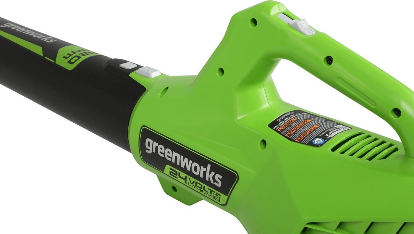 Greenworks 24V Cordless Axial Blower (90 Mph / 320 Cfm) with 2Ah USB Battery and Charger 2415702 - Image 7