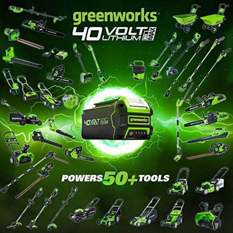 Greenworks 40 Volt Straight Shaft String Trimmer - Image 2