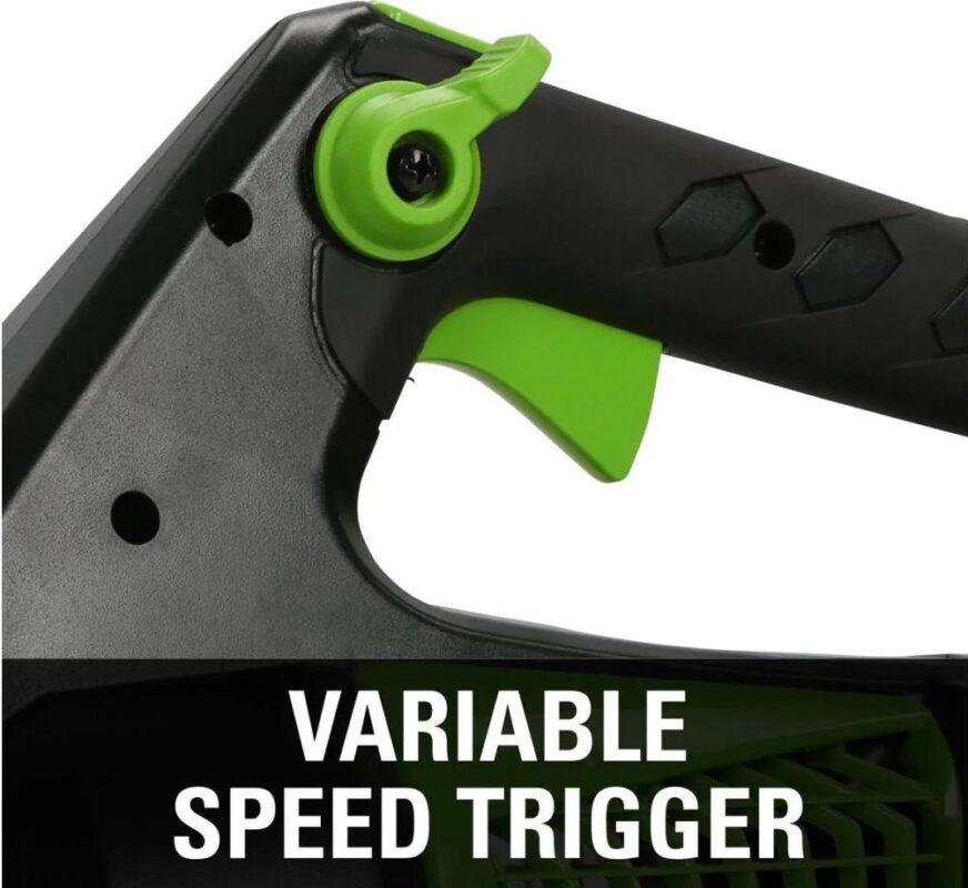 Greenworks 60V 450 CFM Cordless Battery Leaf Blower with 2.0Ah Battery and Charger - Image 4