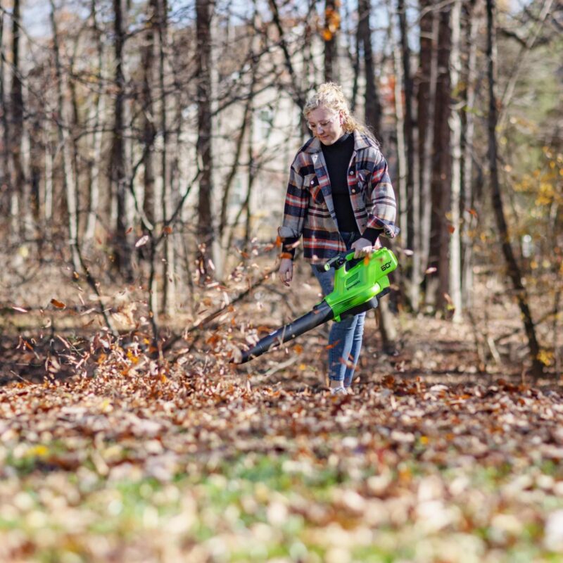 Greenworks 60V 520 CFM at 240 mph Blower-Vac with 4Ah Battery and 3A Charger 2429702 - Image 6