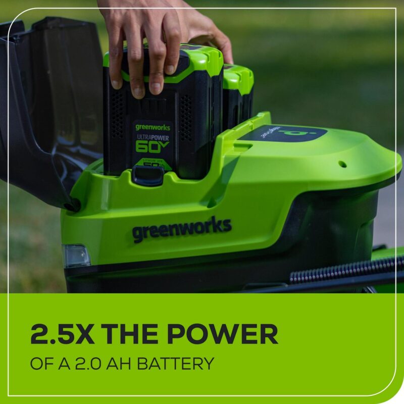 Greenworks 60V 5.0 Ah HC Battery 1807502 - Image 6