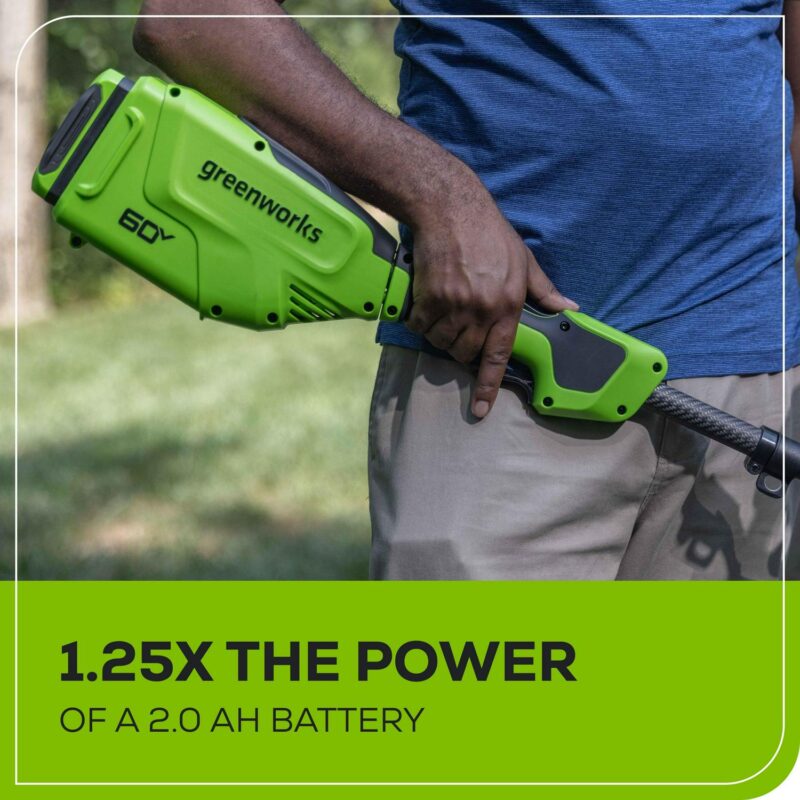 Greenworks 60 Volt 2.5Ah Battery 1807202 - Image 6
