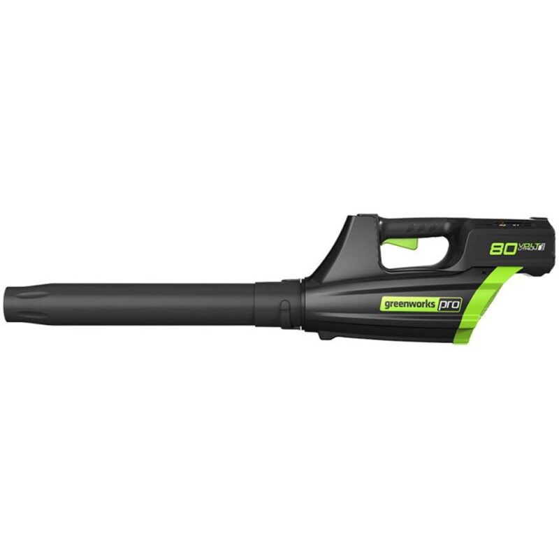 Greenworks 80V 500 CFM at 125 MPH Cordless Blower + 2.0Ah Battery and Charger Included 2400102 - Image 2
