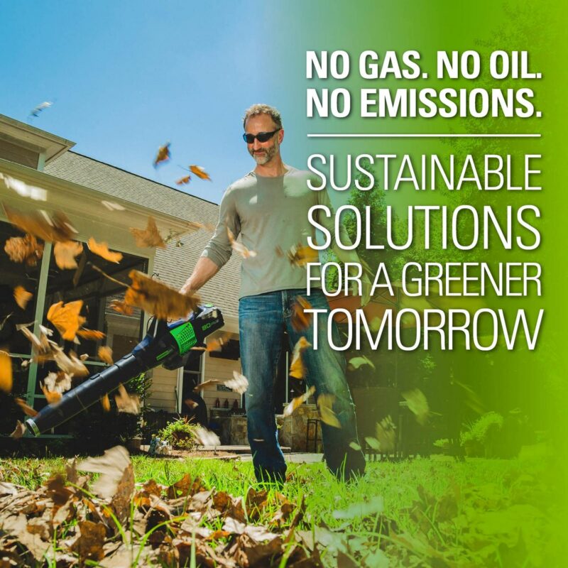 Greenworks 80V 580 Cfm at 145 Mph Brushless Leaf Blower with 2.5 Ah Battery and Charger 2404602 - Image 12