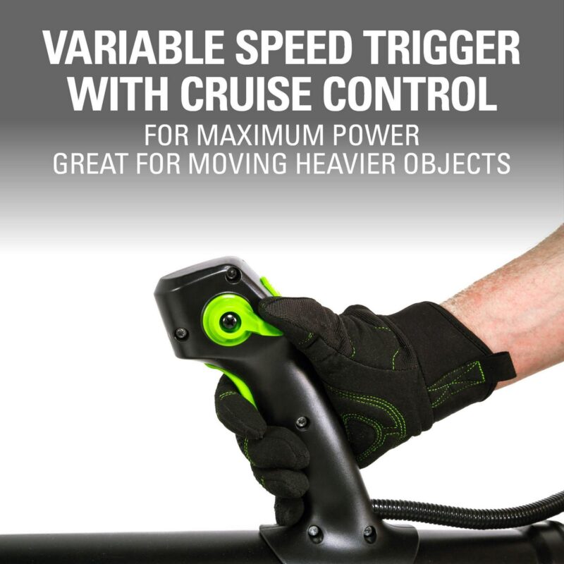 Greenworks 80V 610 CFM Brushless Backpack Blower with 2.5 Ah Battery and Charger 2404802 - Image 6