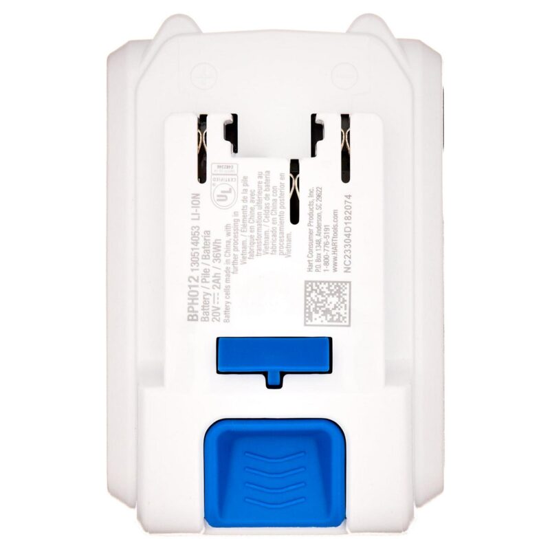 HART 20V (2) 2Ah Battery and Charger Kit - Image 8