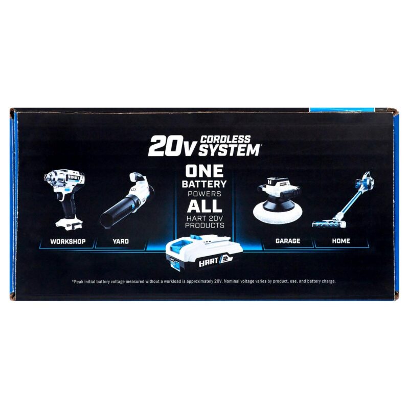 HART 20V (2) 2Ah Battery and Charger Kit - Image 10