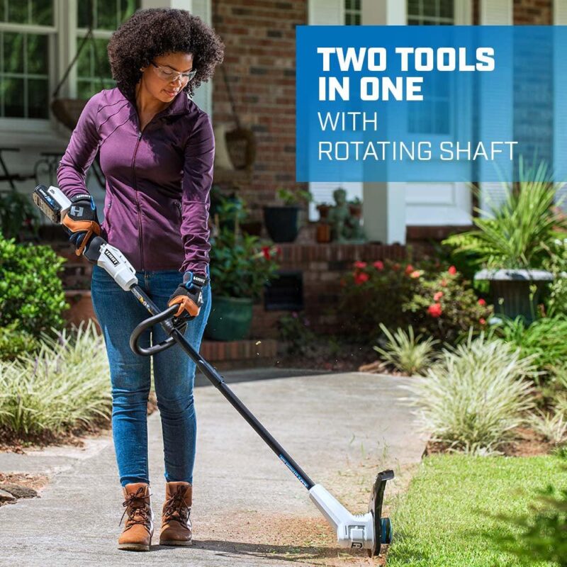 HART 20V Cordless 13  String Trimmer Kit, (1) 2.0 Ah Lithium-Ion Battery - Image 5