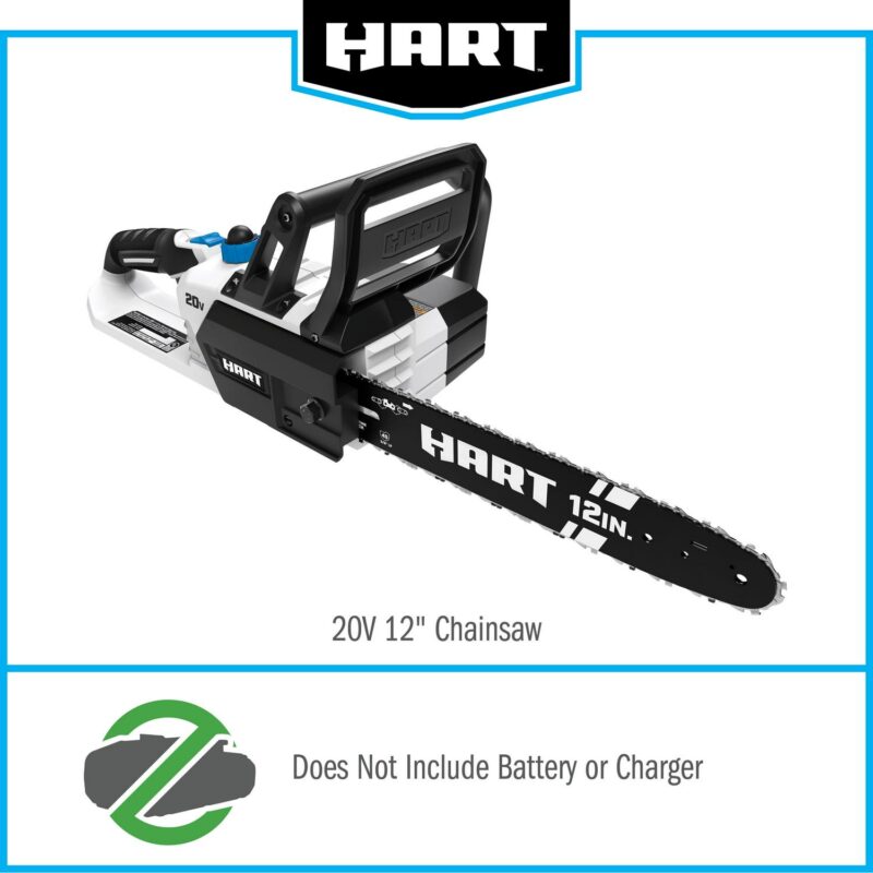 HART 20-Volt 12-Inch Cordless Chainsaw (Battery Not Included) - Image 2
