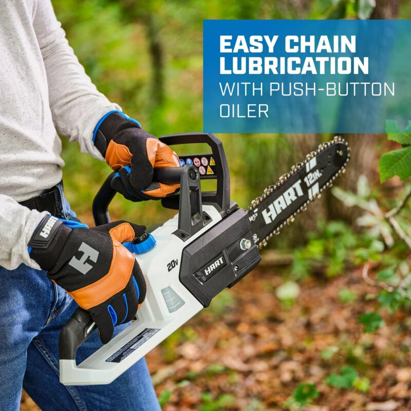 HART 20-Volt 12-Inch Cordless Chainsaw (Battery Not Included) - Image 4