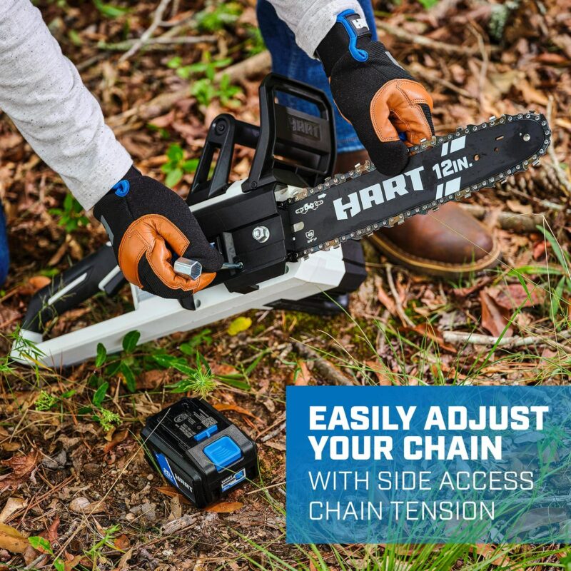 HART 20-Volt 12-Inch Cordless Chainsaw (Battery Not Included) - Image 5