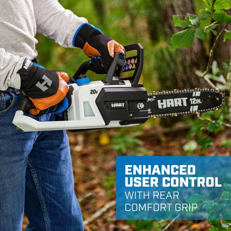 HART 20-Volt 12-Inch Cordless Chainsaw (Battery Not Included) - Image 6