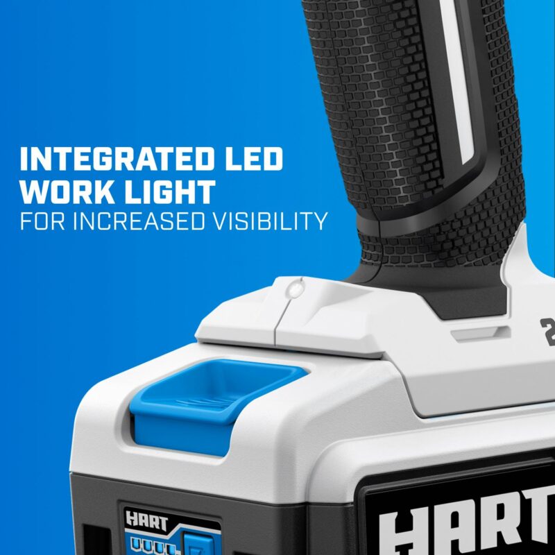HART 20-Volt 1/2-inch Battery-Powered Impact Wrench (Battery Not Included) - Image 5
