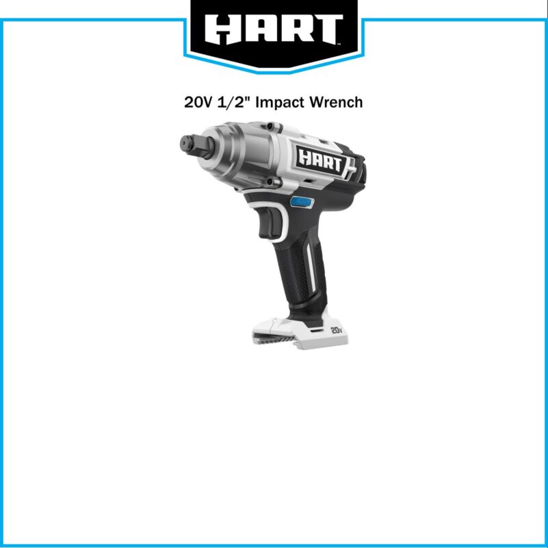 HART 20-Volt 1/2-inch Battery-Powered Impact Wrench (Battery Not Included) - Image 8