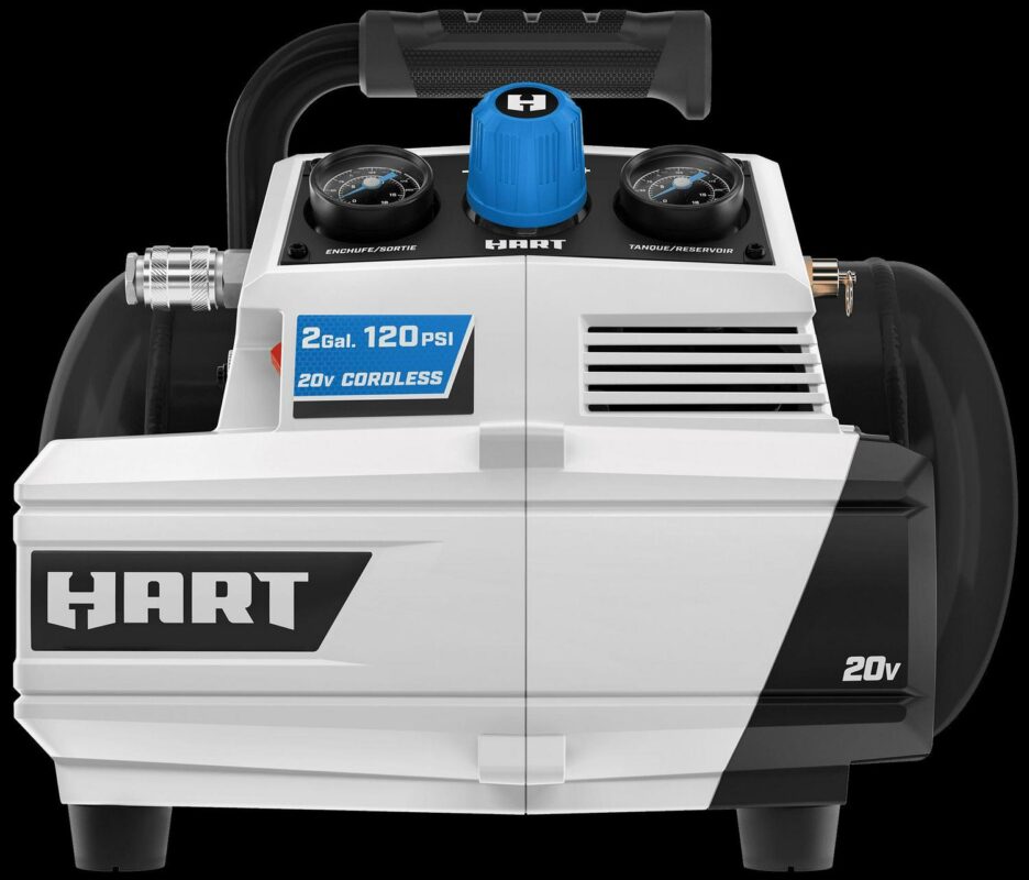 HART 20-Volt 2-Gallon Compressor (Battery Not Included) - Image 5