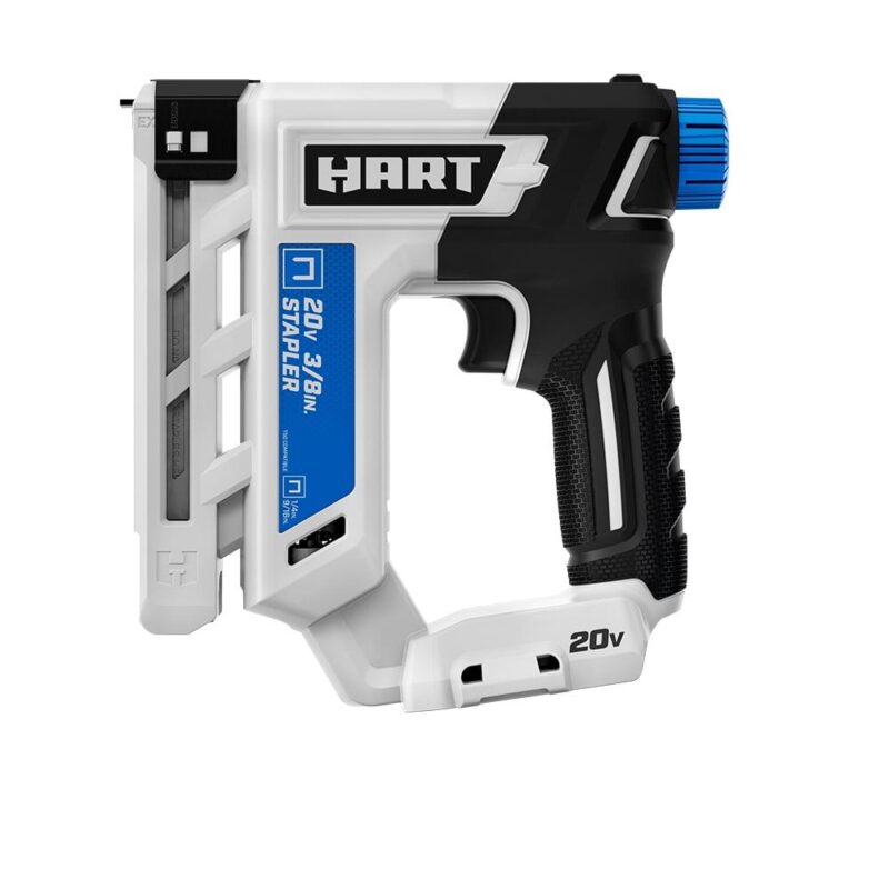 HART 20-Volt 3/8 Inch Crown Staple Gun Kit (1) 20-Volt 1.5Ah Lithium-Ion Battery - Image 8