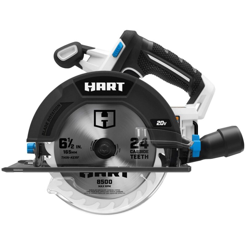 HART 20-Volt 6-1/2-inch Battery-Powered Circular Saw (Battery Not Included) - Image 5