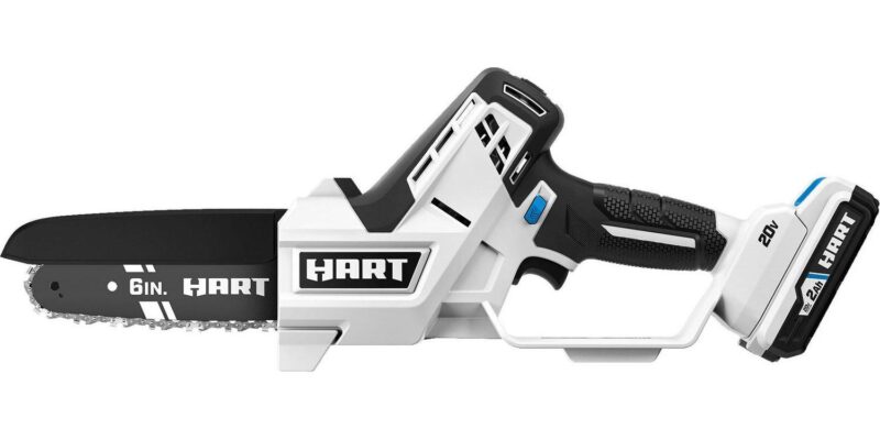 HART 20 Volt 6-inch Battery-Powered Pruning Chainsaw Kit, (1) 2.0Ah Lithium-Ion Battery - Image 5