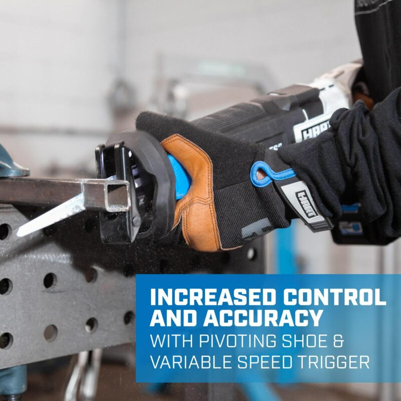HART 20-Volt Battery-Powered Brushless Reciprocating Saw (Battery Not Included) - Image 8