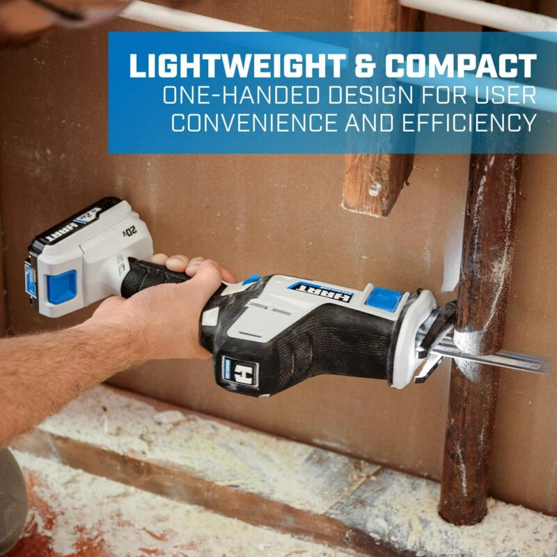 HART 20-Volt Brushless One-Handed Battery-Powered Reciprocating Saw (Battery Not Included) - Image 4