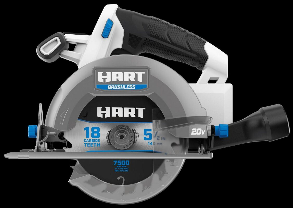 HART 20-Volt Brushless 5-1/2-inch Compact Battery-Powered Circular Saw (Battery Not Included) New Condition - Image 5
