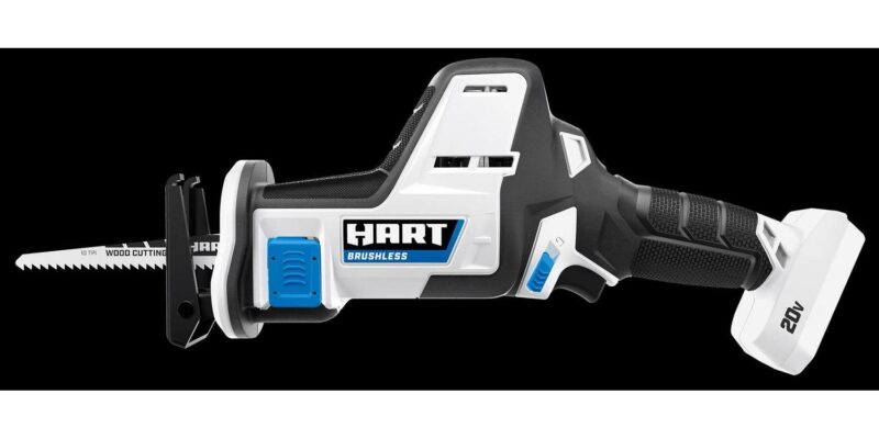 HART 20-Volt Brushless One-Handed Battery-Powered Reciprocating Saw (Battery Not Included) - Image 5