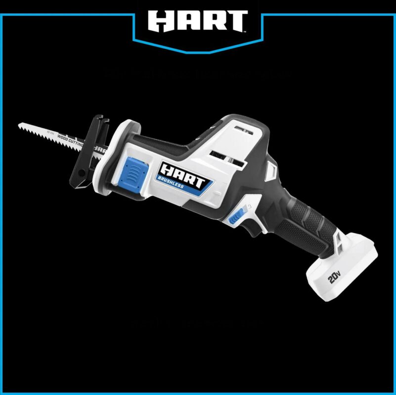 HART 20-Volt Brushless One-Handed Battery-Powered Reciprocating Saw (Battery Not Included) - Image 7