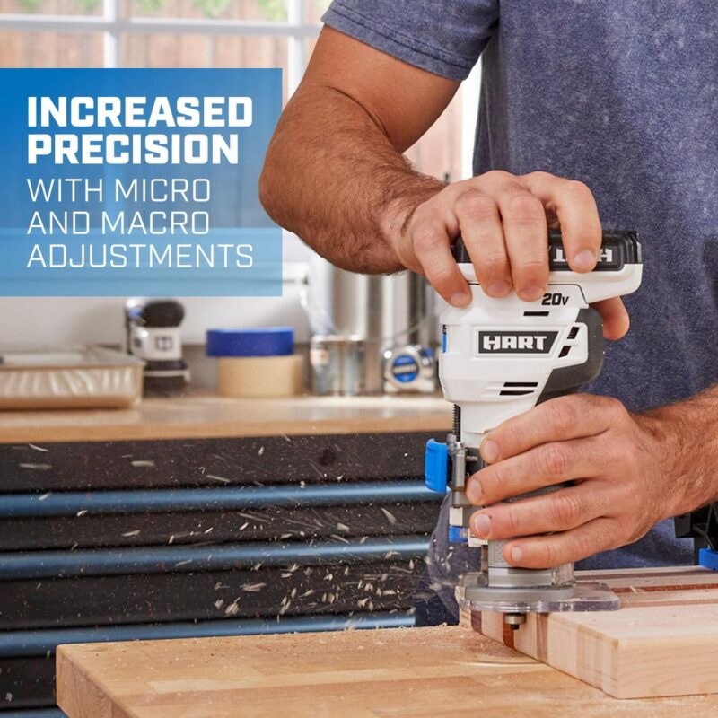 HART 20-Volt Cordless Trim Router (Battery Not Included) - Image 3