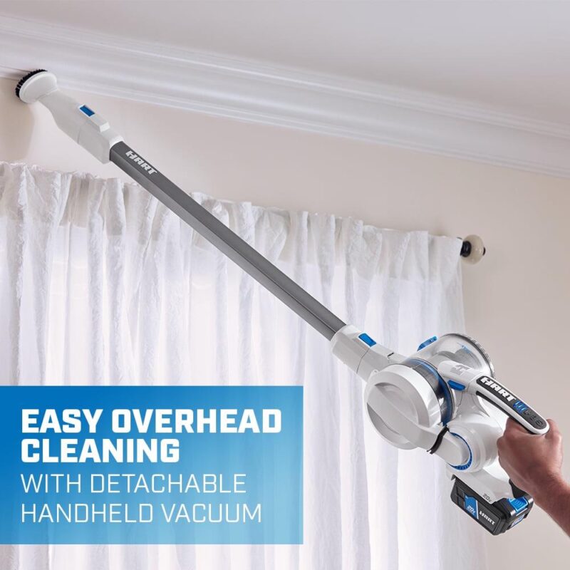 HART 20-Volt Cordless Stick Vacuum Kit, (1) 4.0Ah Lithium-Ion Battery - Image 11