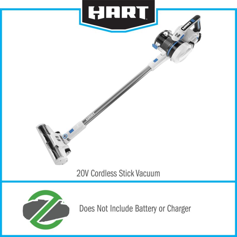 HART 20-Volt Cordless Stick Vacuum (Battery Not Included) - Image 11