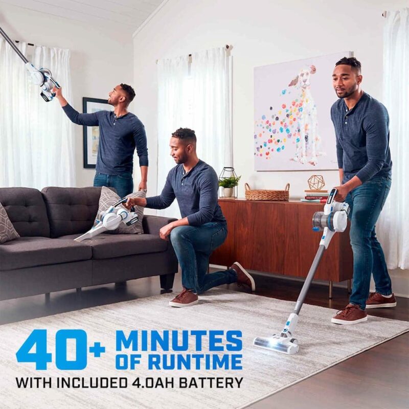 HART 20-Volt Cordless Stick Vacuum (Battery Not Included) - Image 3