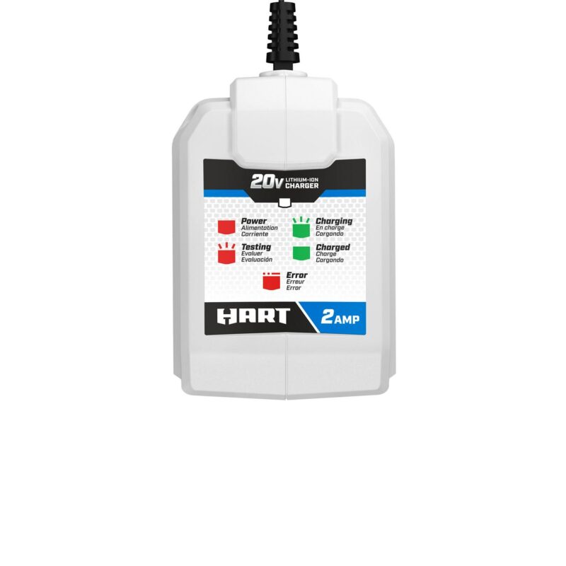 HART 20-Volt Lithium-Ion 2.0Ah Battery and 2Amp Fast Charger - Image 7