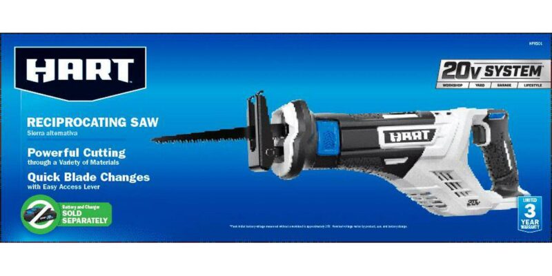 HART 20-Volt Reciprocating Saw (Battery Not Included) - Image 2