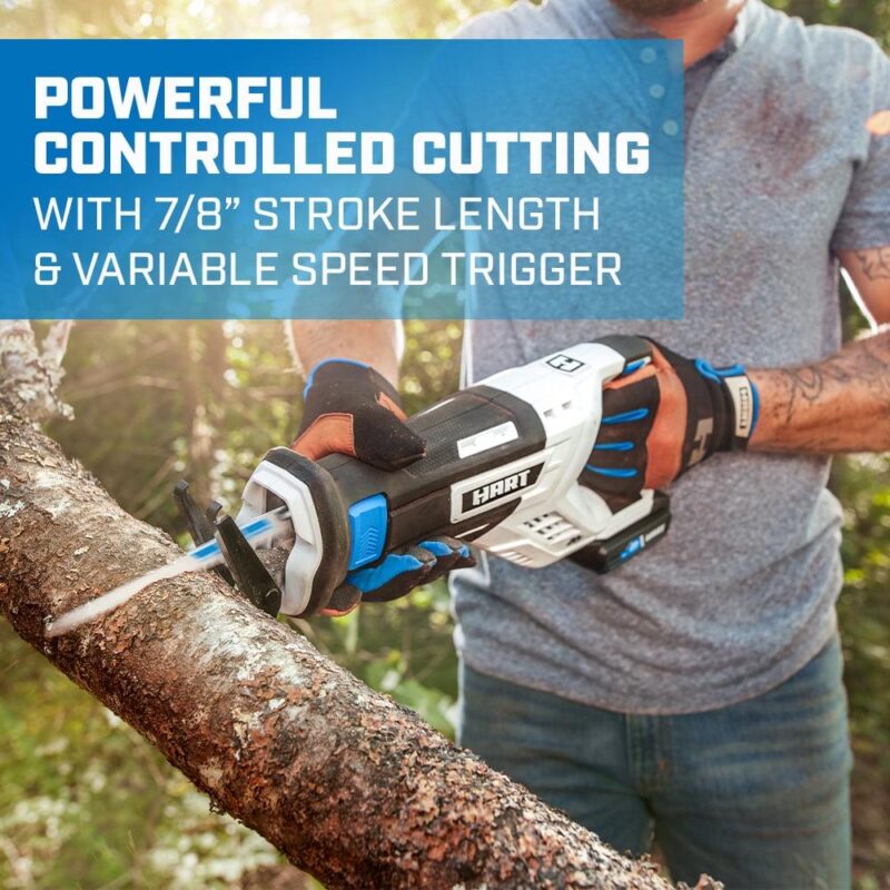 HART 20-Volt Reciprocating Saw (Battery Not Included) - Image 5
