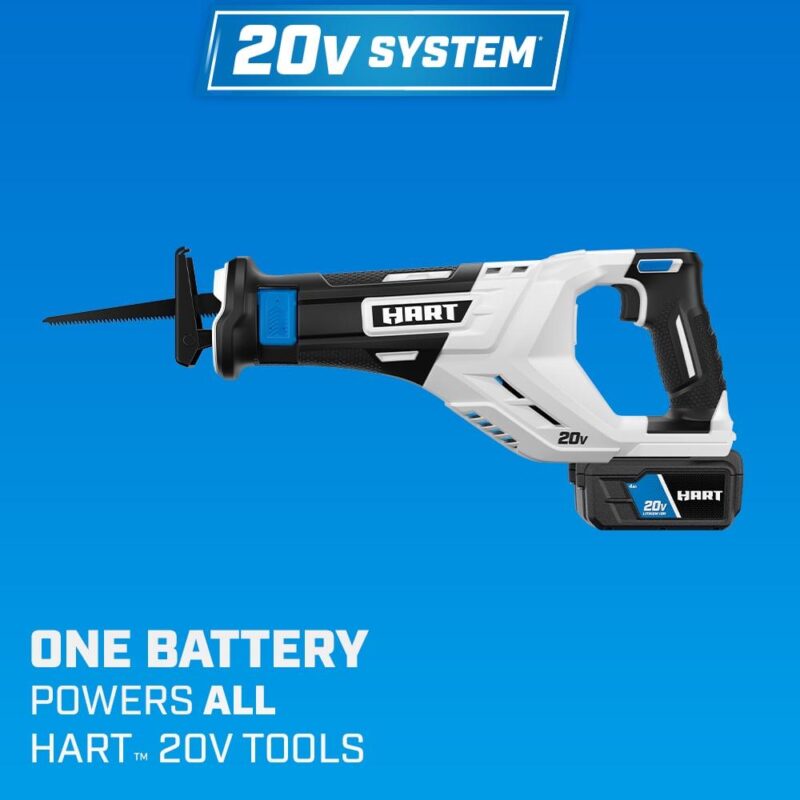 HART 20-Volt Reciprocating Saw (Battery Not Included) - Image 4