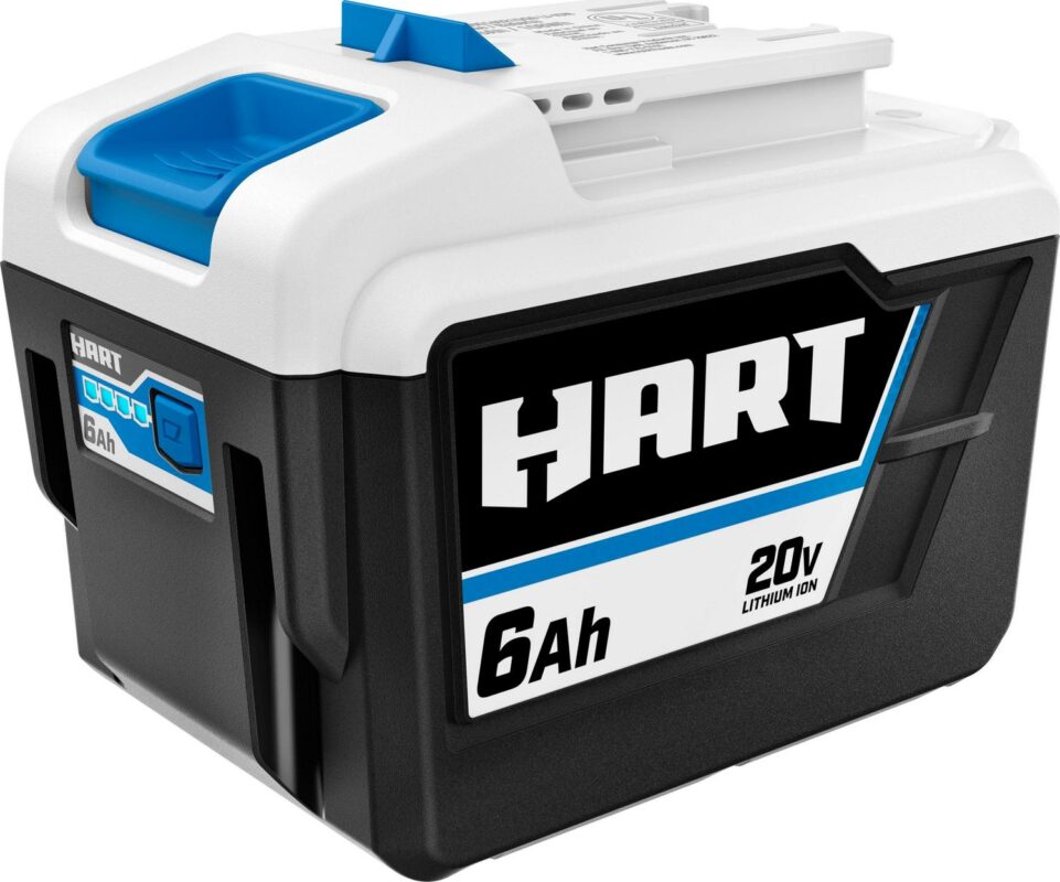 HART 20 Volts 6.0Ah Lithium-Ion Battery (Charger Not Included)