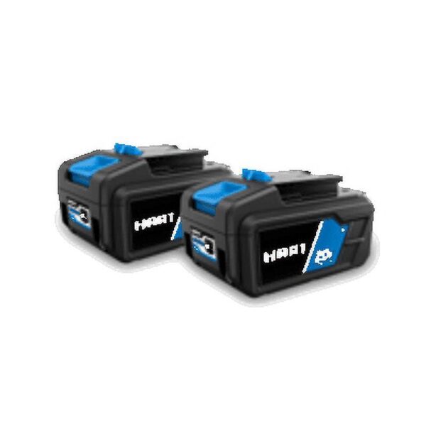 HART 2 Pack 20V Lithium-Ion 4.0AH Batteries (Charger Not Included)