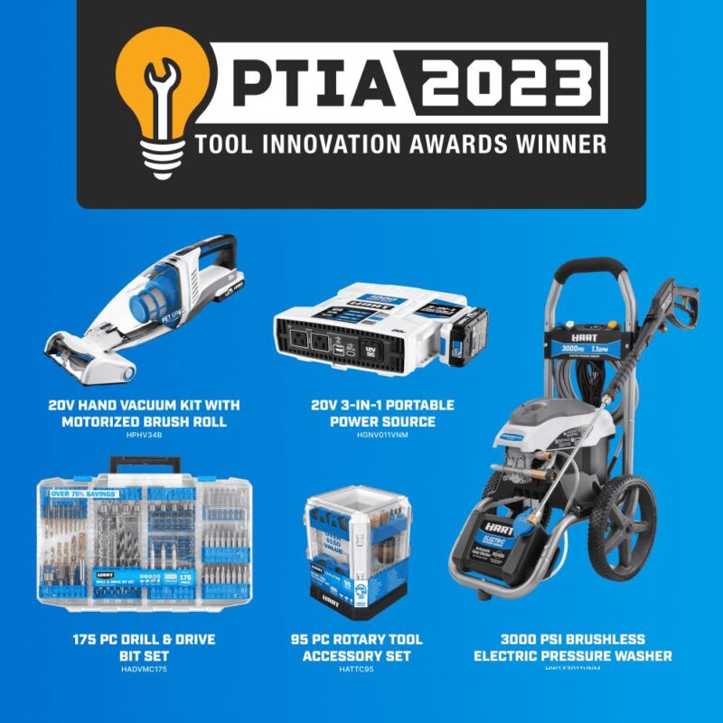 HART 3000PSI 1.1 GPM Cold Water Electric Pressure Washer, Brushless Motor - Image 10
