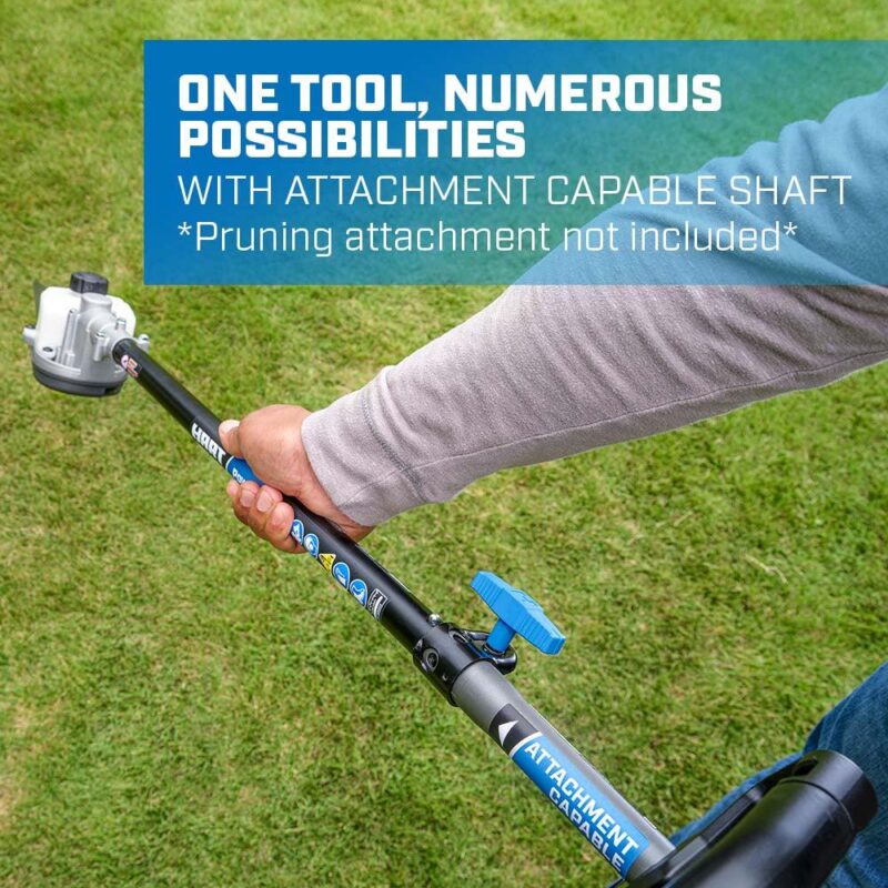 HART 40V Brushless 15-inch String Trimmer and 600 CFM Blower Kit - Image 3