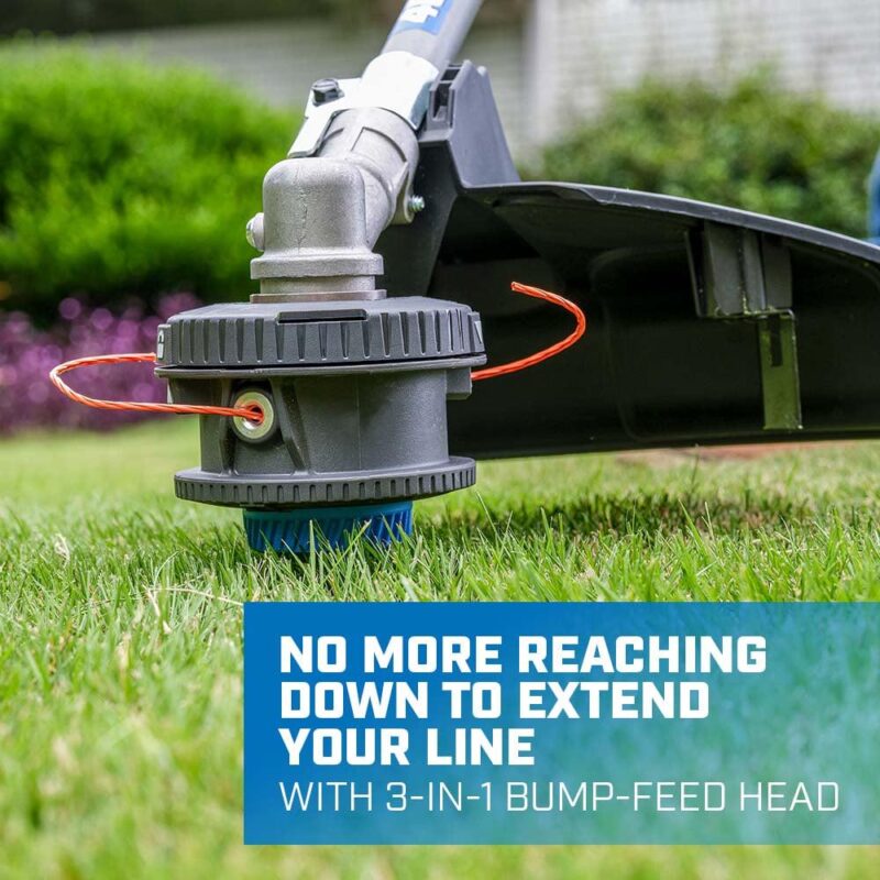HART 40V Brushless 15-inch String Trimmer and 600 CFM Blower Kit - Image 4