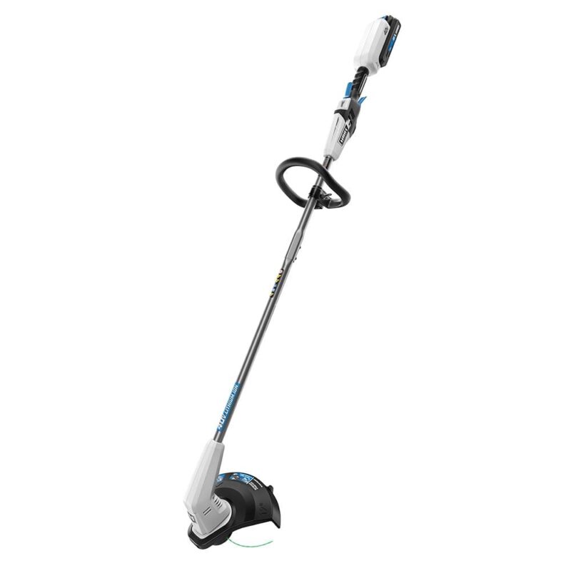 HART 40-Volt 12  String Trimmer with Safety Glasses - Image 3