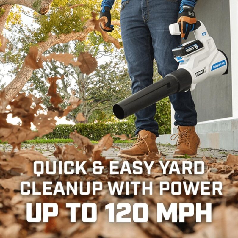 HART 40-Volt 12  Trimmer and Blower Combo Kit, Generation Two, (1) 4.0Ah Lithium-Ion Battery - Image 3