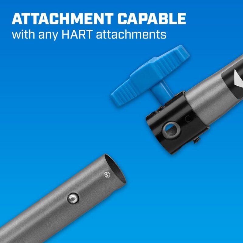 HART 40-Volt 12-inch Single Stage Battery-Powered Snow Shovel Kit, (1) 4.0Ah Lithium-Ion Battery - Image 8