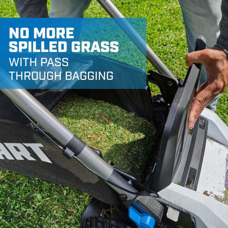 HART 40-Volt 20-inch Cordless Brushless Push Mower Kit, (1) 6.0Ah Lithium-Ion Battery - Image 7