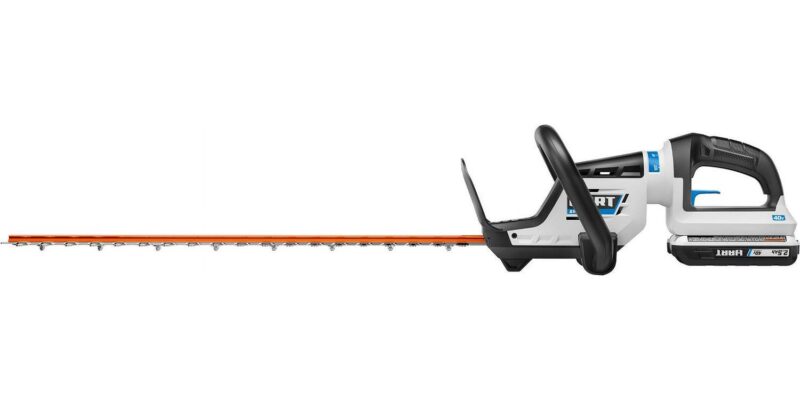 HART 40-Volt 26-inch Cordless Brushless Hedge Trimmer Kit, (1) 2.5Ah Lithium-Ion Battery - Image 7